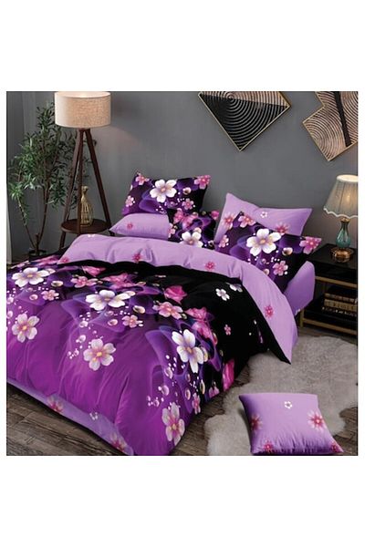 OEM Double Bedding Set, 6 Pieces, Multicolor