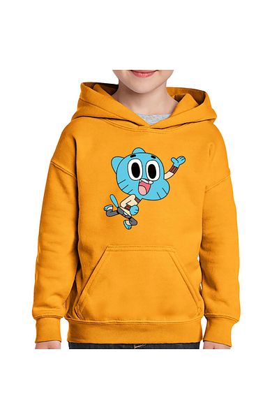 OEM Hanorac copii Lumea lui Gumball Pisic Karate Motanel