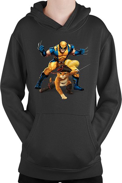 OEM Hanorac Copii Shrek Puss in the Boots Wolverine Animals Speak Universal