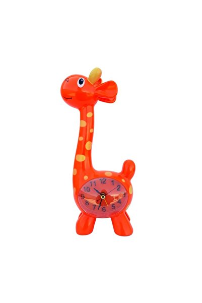 OEM Plastic Table Clock in Giraffe Shape M2, 12 x 23 cm