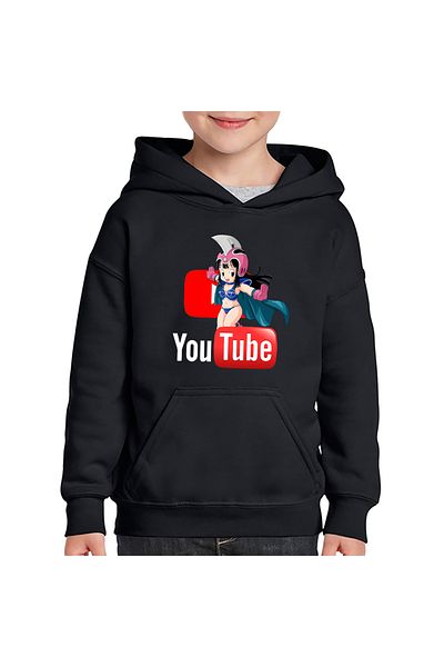 OEM Kids Hoodie Youtuber Anime Girl Dragon Ball Z Chi-Chi Youtube