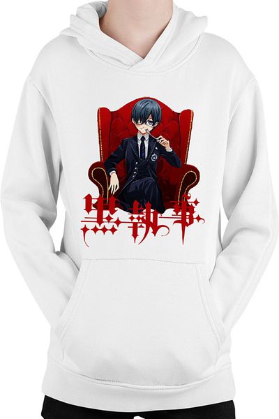 OEM Hanorac Copii Black Butler Ciel Family Manga Otaku