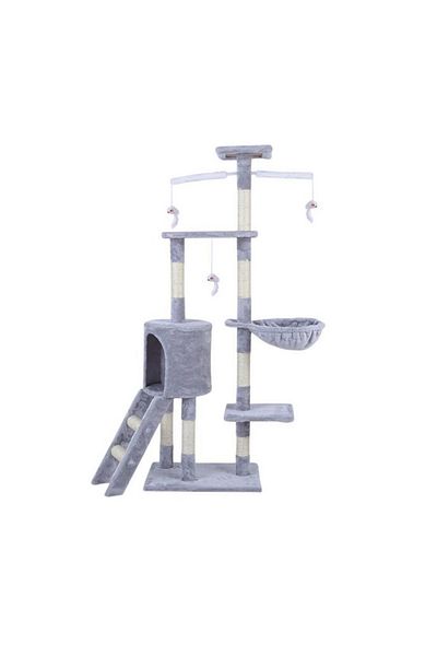 Bass Polska Căsuță turn pentru pisici 135 cm. Căsuță inclusă.
