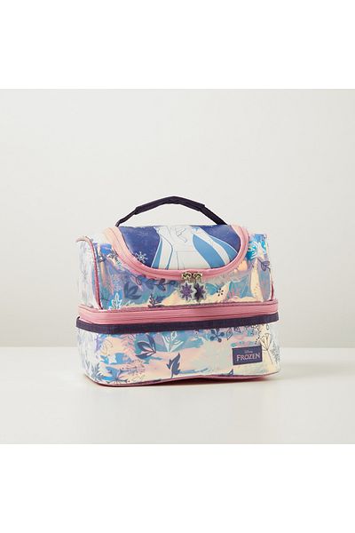 Trucare Disney Frozen Print Lunch Bag with Zip Closure