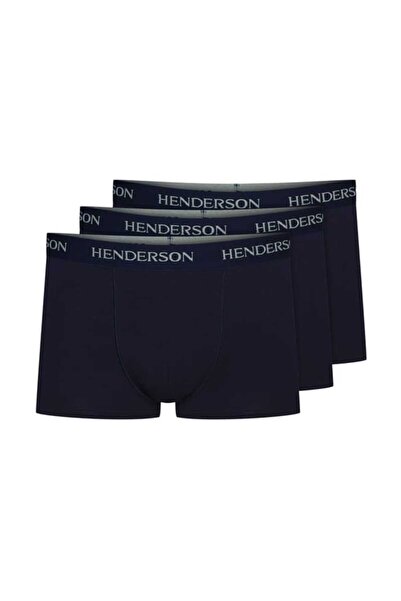 Henderson Set de 3 pantaloni clasici minimalisti pentru bărbați, material con...