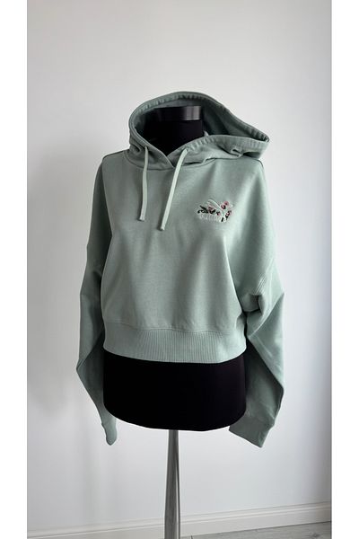 Puma Women's sweatshirt with embroidered flower logo