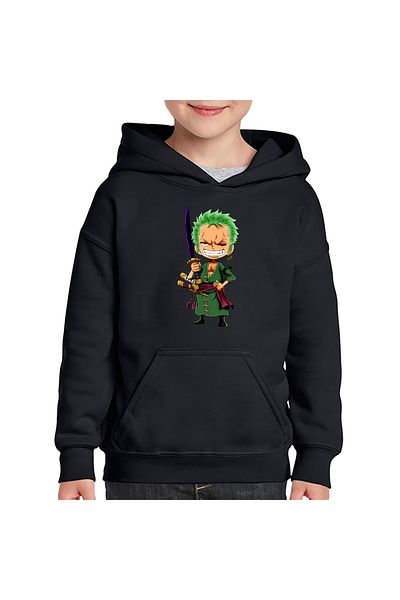 OEM Hanorac copii Roronoa Zoro Chibi One Piece Bebe Samurai Ninja