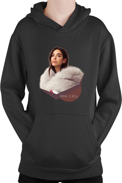 OEM Dua Lipa Lady Stream Music Break My Heart Kids Hoodie