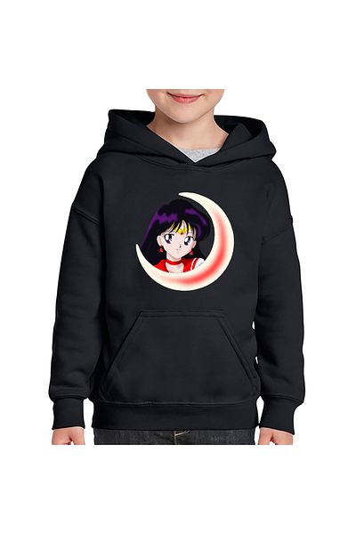 OEM Hanorac copii Marte Sailor Moon Black Hair Anime