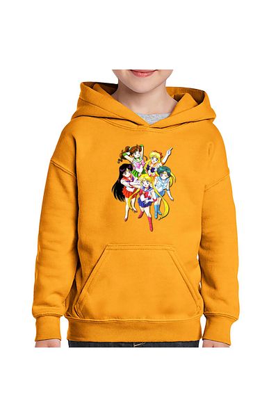 OEM Hanorac copii Sailor Moon Tot Echipajul Manga Cartoon