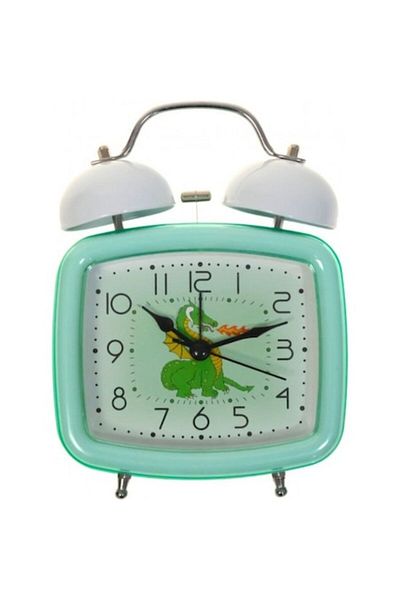 OEM Multicolor Table Clock PVC/Glass/Metal 16x12x6 cm