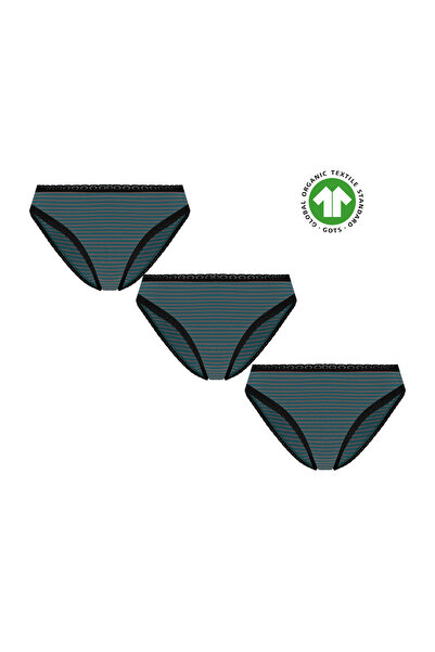 Albero Natur Gots Certified Lace Organic Cotton Women's Panties