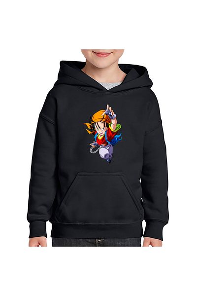 OEM Dragon Ball Z Pan Gohan KungFu Girl Kids Sweatshirt