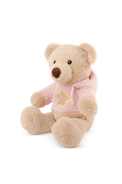 AMEK Teddy bear with pink blouse 29 cm
