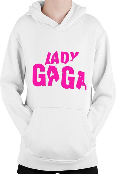 OEM Kids Hoodie Lady Gaga Logo Popular Musician Style