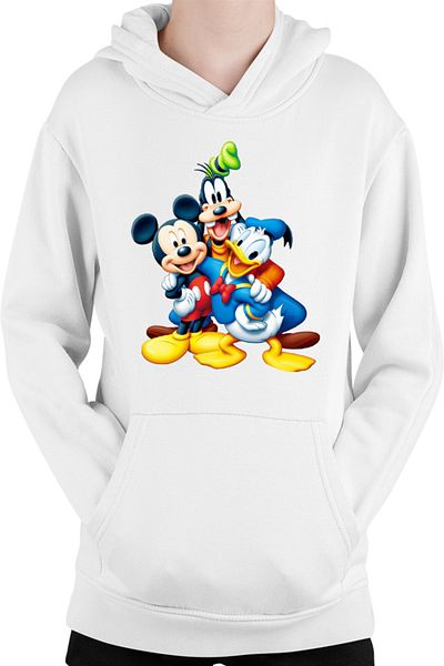 OEM Children's Sweatshirt Mickey Mouse Goofy Donald Duck Friends Disney