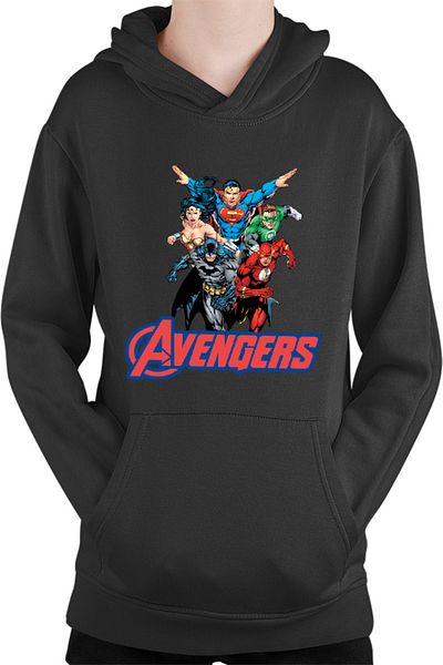 OEM Kids Hoodie Wonder Woman Avengers Batman Flash