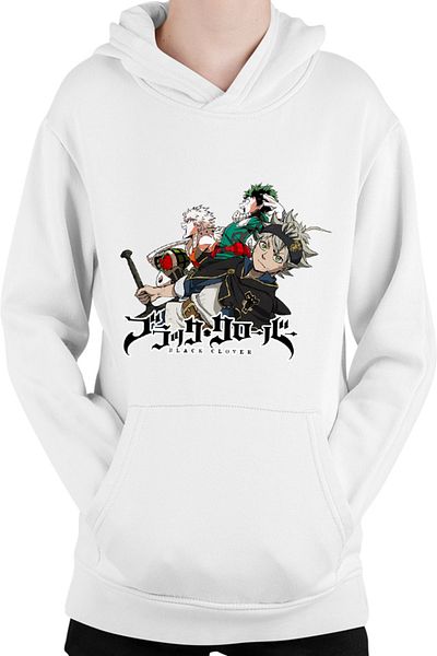 OEM Black Clover Asta Wizard Hard Work My Hero Academia Deku Kids Hoodie