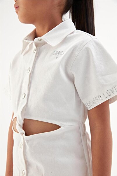 Tyess Girl White Dress