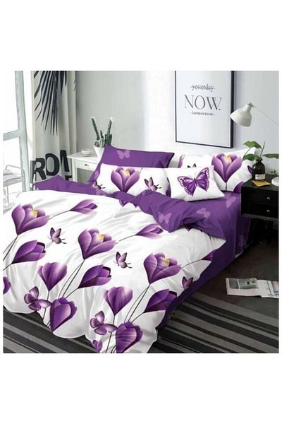 OEM Double Bed Sheet, 6 Pieces, 2 People, 245x250 cm, Multicolor, M8