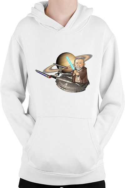 OEM Hanorac Copii Star Trek Obi Wan Kenobi Ride Spaceship Saturn Planet Ring