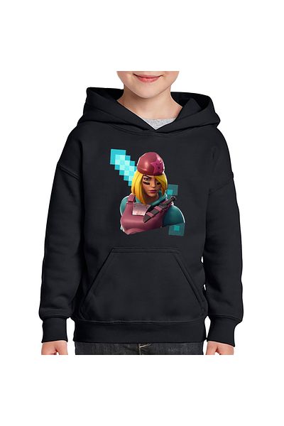 OEM Hanorac copii Skully Fortnite Minecraft Diamond Sword