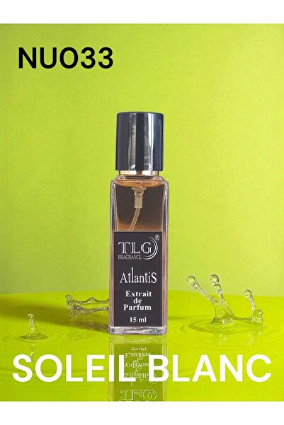 TLG TLGNU033e015 TF Soleil Blanc Niche Extrait Unisex Parfüm, 15 ml (Cep Boyu)
