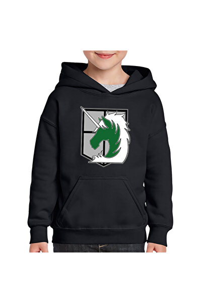 OEM Hanorac copii Attack on Titan Military Police Crest Anime