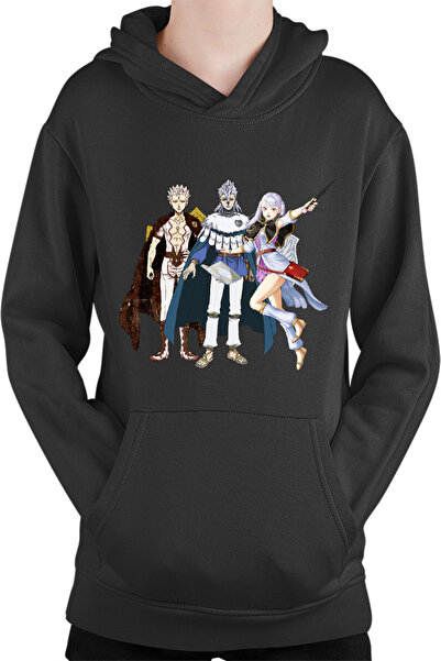 OEM Hanorac Copii Black Clover Silver Noelle Nozel Tabata Yuuki Mangaka