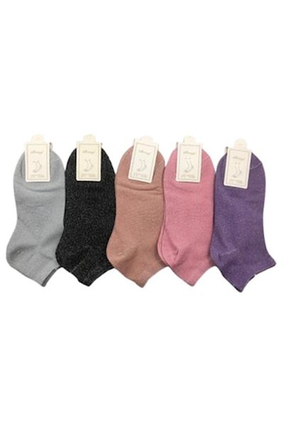 bony Set 20 Women's Socks Multicolor with Glitter Insert, Size 35-41