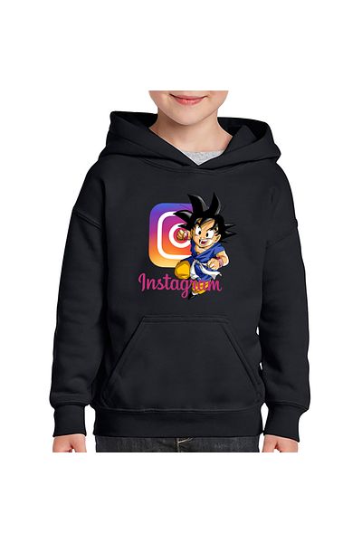 OEM Kids Hoodie Insta Boy Dragon Ball Z Son Goku Instagram Creator