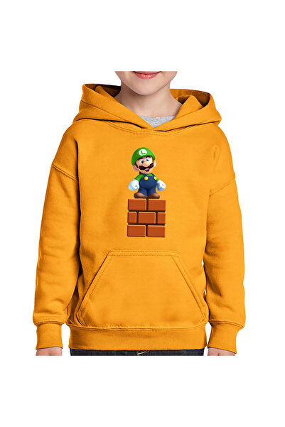 OEM Hanorac copii Super Mario Bros Luigi Minecraft Block