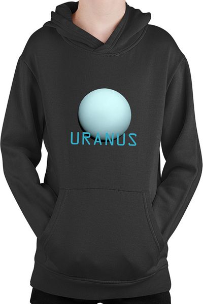 OEM NASA Uranus Huge Celestial Moon Gas Gravity Kids Hoodie