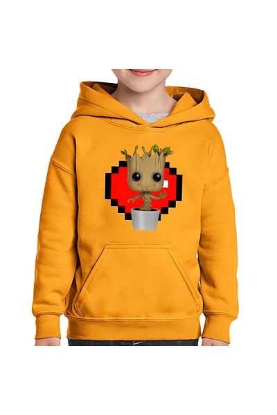 OEM Hanorac copii Baby Groot Minecraft Love Heart Inima