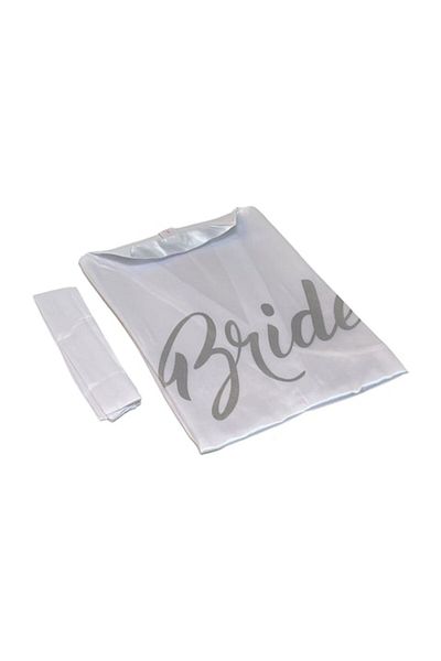 OEM Halat de mireasă pentru femei, alb, mărime universală, M1