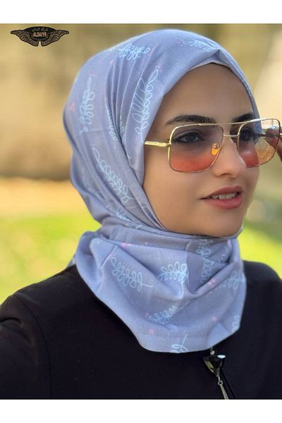 ALDAİR The Pashmina Viscose Fabric Is a Digital Pattern of 110 Grams