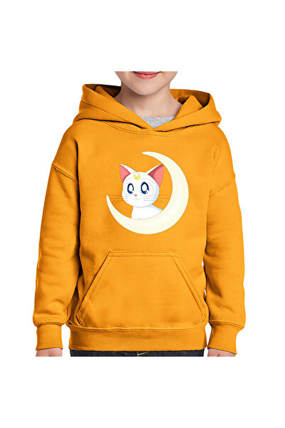 OEM Παιδική μπλούζα Sailor Moon Artemis Love Gift Dragobete Anime