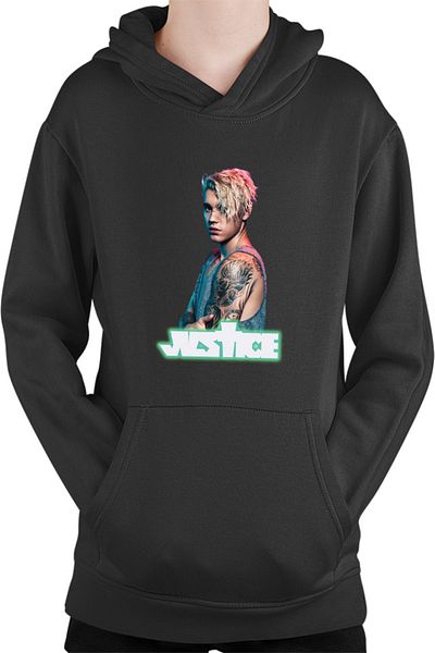OEM Justin Bieber Justice Album Music Collab Kids Hoodie