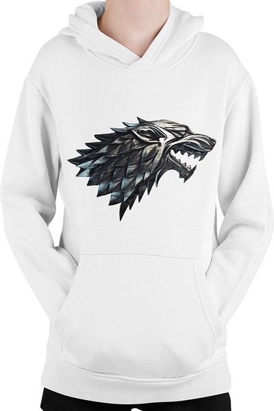 OEM Hanorac Copii Game of Thrones Wolf Head Banner Tribute