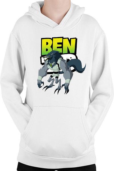 OEM Hanorac Copii Ben10 Wolf Logo Cartoon Alien