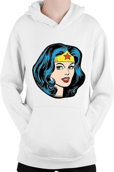 OEM Hanorac Copii Wonder Woman Head Beautiful Heroes Strong