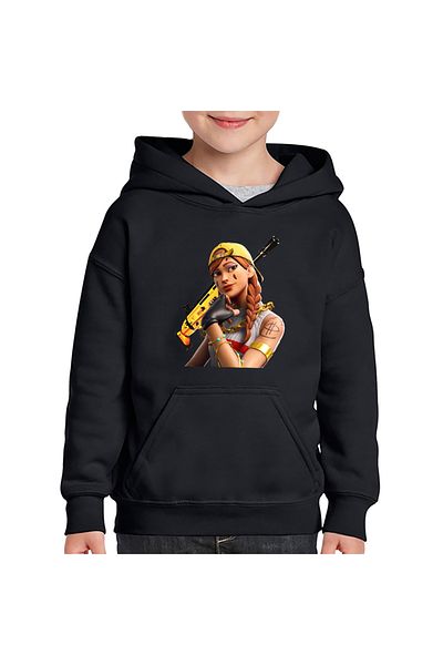 OEM Kids Aura Fortnite Scar Hoodie