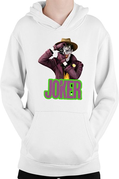 OEM Hanorac Copii Joker Photo DC Superhero Supervillian Psychological