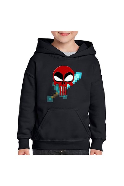 OEM Hanorac copii Deadpool Reaper Minecraft Sword Diamond