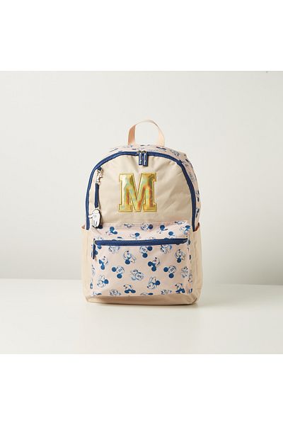 Trucare Disney Minnie Mouse Print Backpack with Adjustable Shoulder Straps - 18 inches