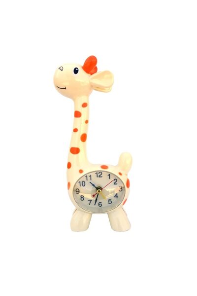 OEM Table Clock in Giraffe Shape M1, 12 x 23 cm