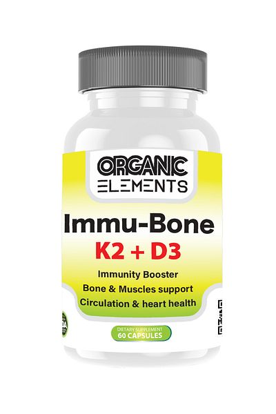 Organic Elements Immu-bone K2 + D3
