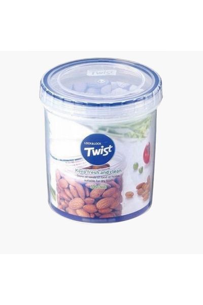 locknlock Round Food Container with Twist Lock Lid - 560 ml