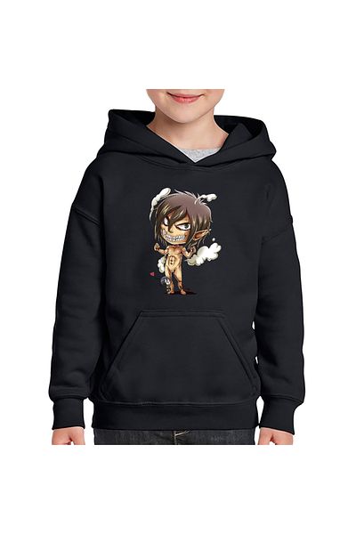 OEM Hanorac copii Attack on Titan Eren Yeager Devil Manga AOT