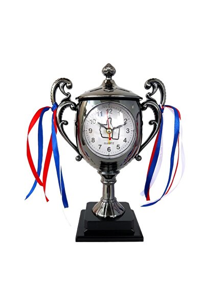 OEM Table clock in the shape of a trophy, 14x21 cm